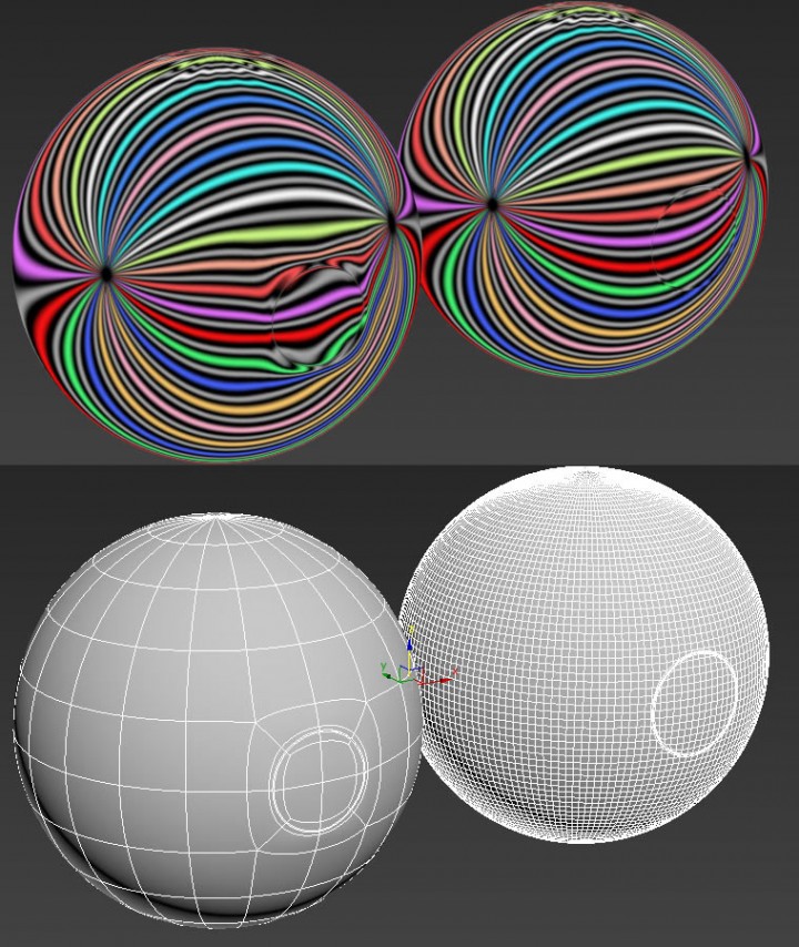 Mesh Surface Reflections Quality - Trims