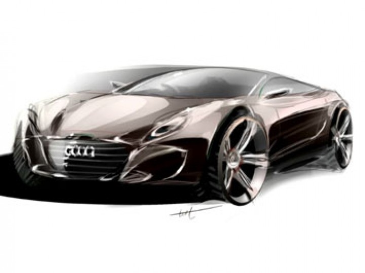 Audi C7 Photoshop Rendering