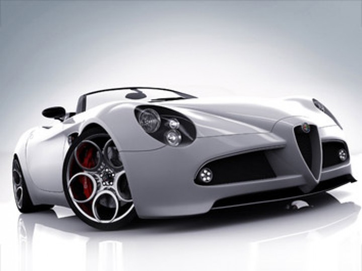 Alfa Romeo 8C Spider 3ds Max Tutorial