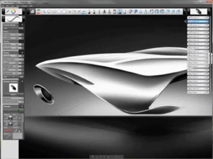 Rendering in Autodesk Alias Sketch