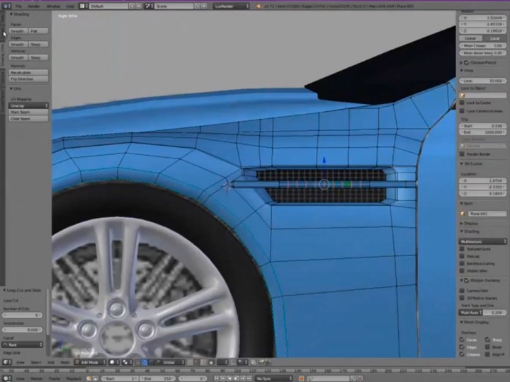 Aston Martin – Blender 3D modeling tutorial