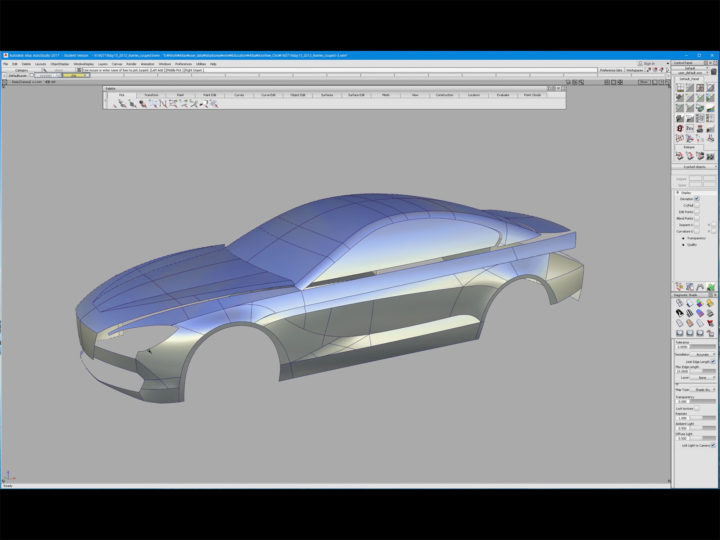 Alias 3D modeling tutorial: BMW 6 Series