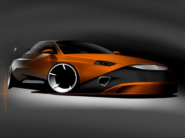 SketchBook Pro: Concept Car Painting