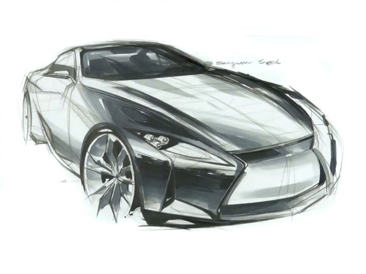 Lexus Concept Sketch Video