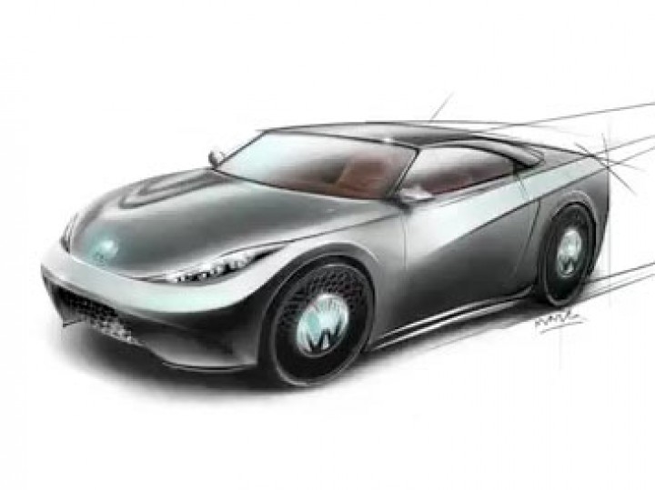 Car drawing in SketchBook Pro